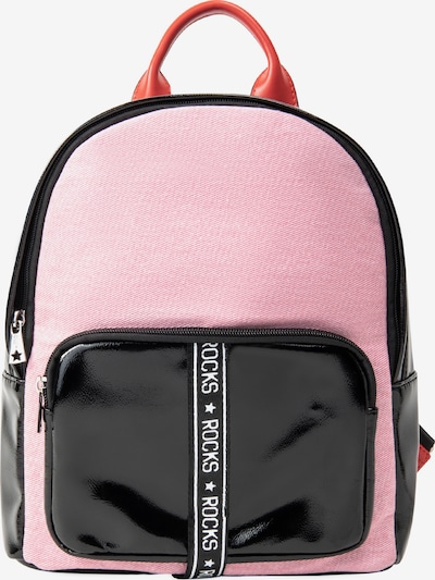 myMo ROCKS Backpack in Red / Black, Item view