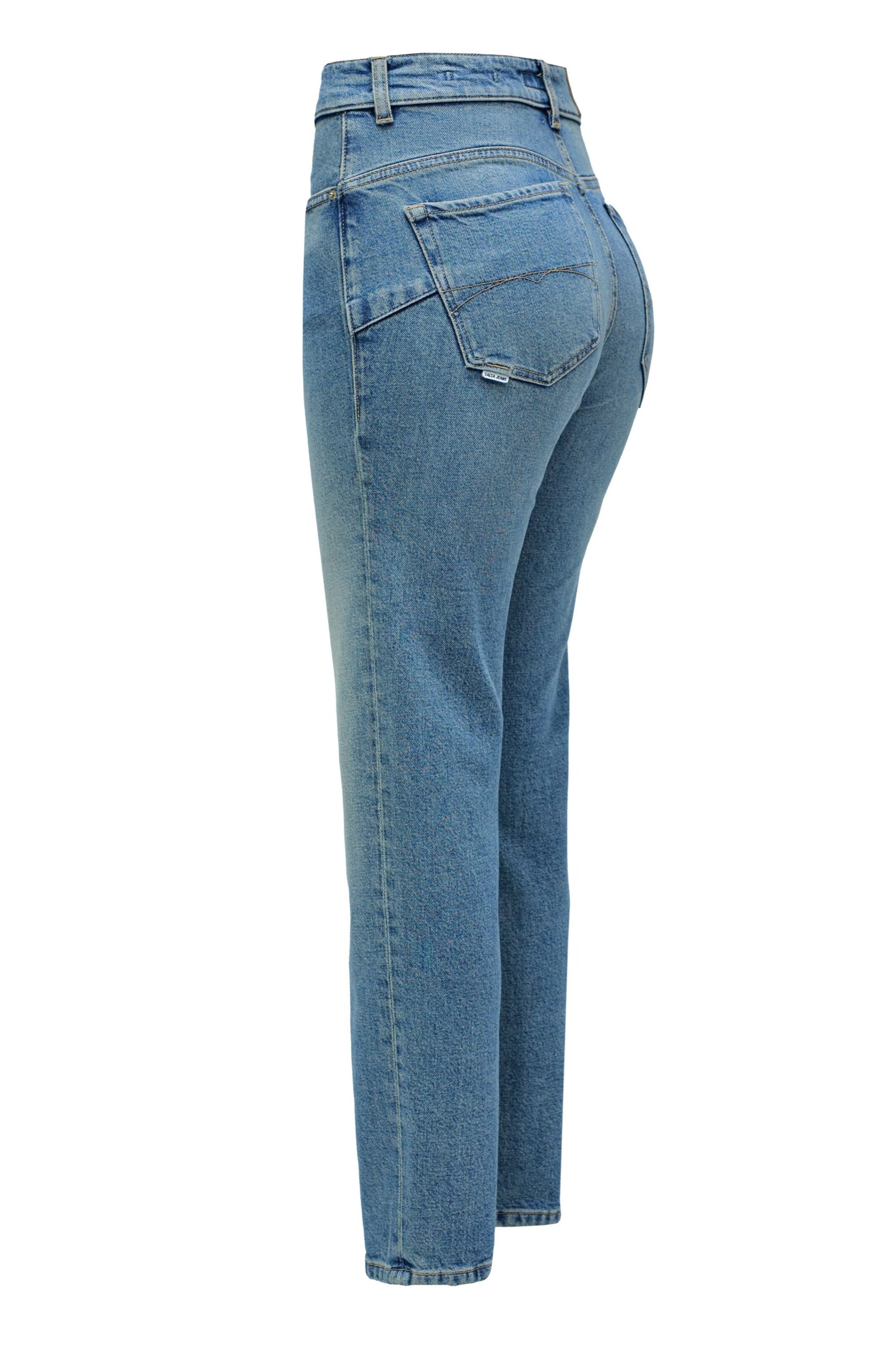Skinny Jean 'Faith' Salsa Jeans en bleu