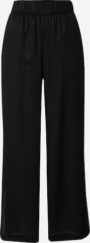DEDICATED. Regular Pants 'Koster' in Black: front