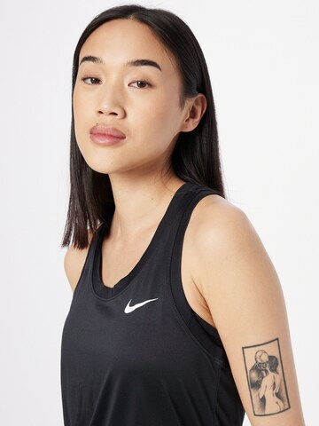 NIKE Sporttop in Schwarz