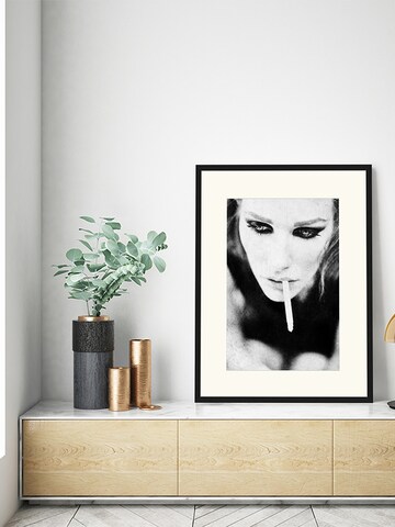 Liv Corday Image 'Girl with Cigarette' in Black