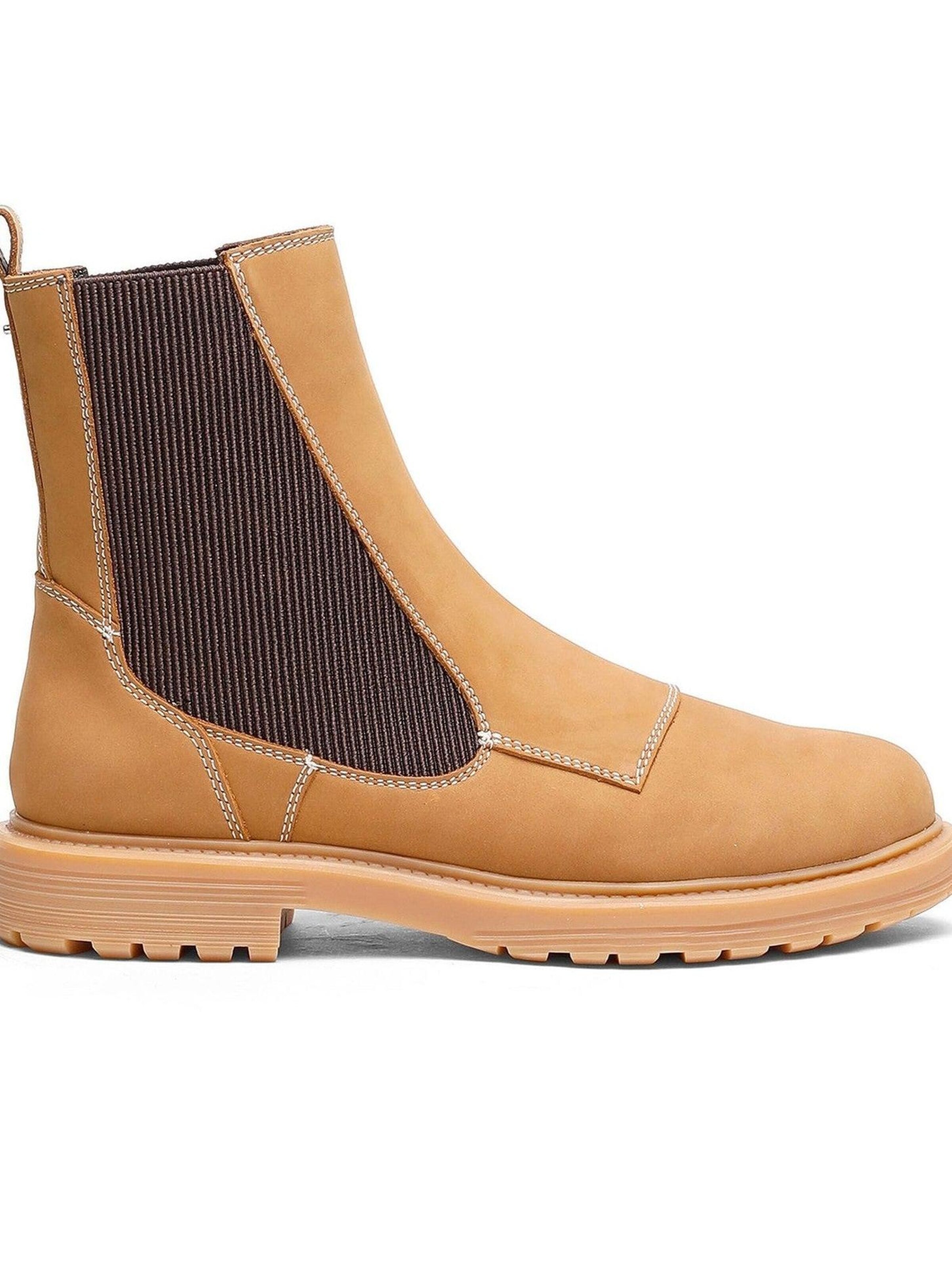 Chelsea Boots 'D-ALABHAMA' DIESEL en beige : devant