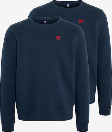 Polo Sylt Sweatshirt 'Basic' in Blau: Vorderseite