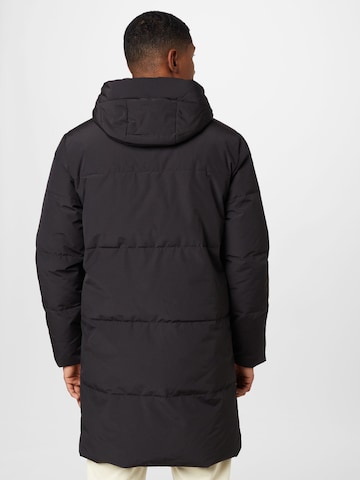 !Solid Zimní kabát – černá