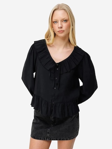 Camicia da donna 'Blusen' di MixRay in marrone