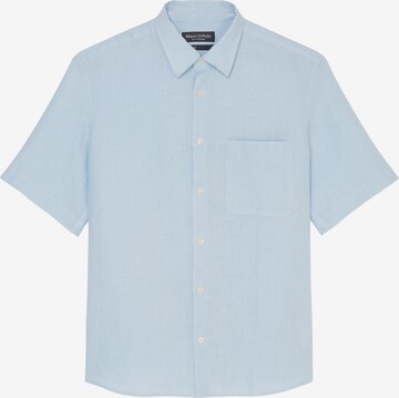 Marc O'Polo Button Up Shirt in Blue: front