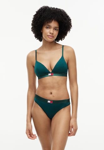 Tanga de la Tommy Hilfiger Underwear pe verde: față