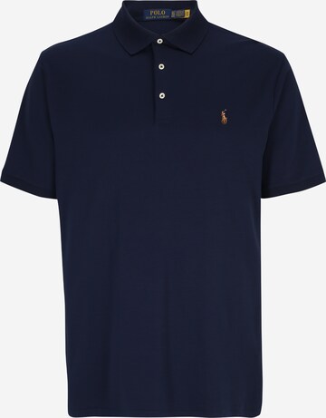 Polo Ralph Lauren Big & Tall Shirt in Blauw: voorkant