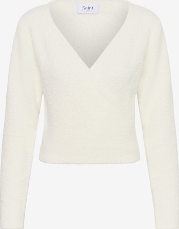 SAINT TROPEZ Pullover 'NadalieSZ' in Beige: Vorderseite