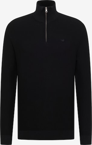 MUSTANG Pullover 'Everett' in Schwarz: Vorderseite