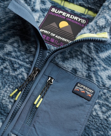 Veste en polaire Superdry & Co en bleu