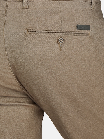 PIERRE CARDIN Regular Chino 'Colmar' in Bruin