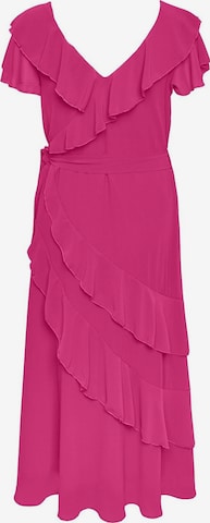 Y.A.S Sukienka koktajlowa 'FLORINA' w kolorze różowy