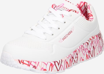 Baskets SKECHERS en blanc : devant