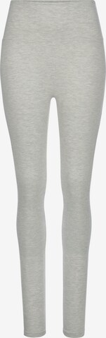 Leggings LASCANA en gris : devant