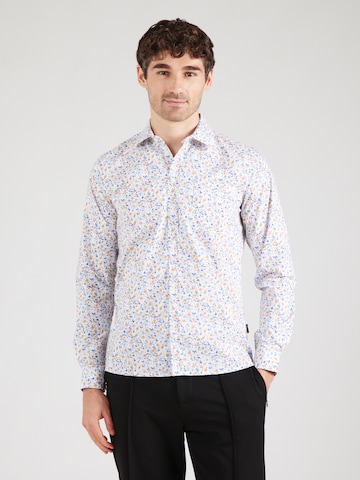 BLEND Slim fit Overhemd in Wit: voorkant