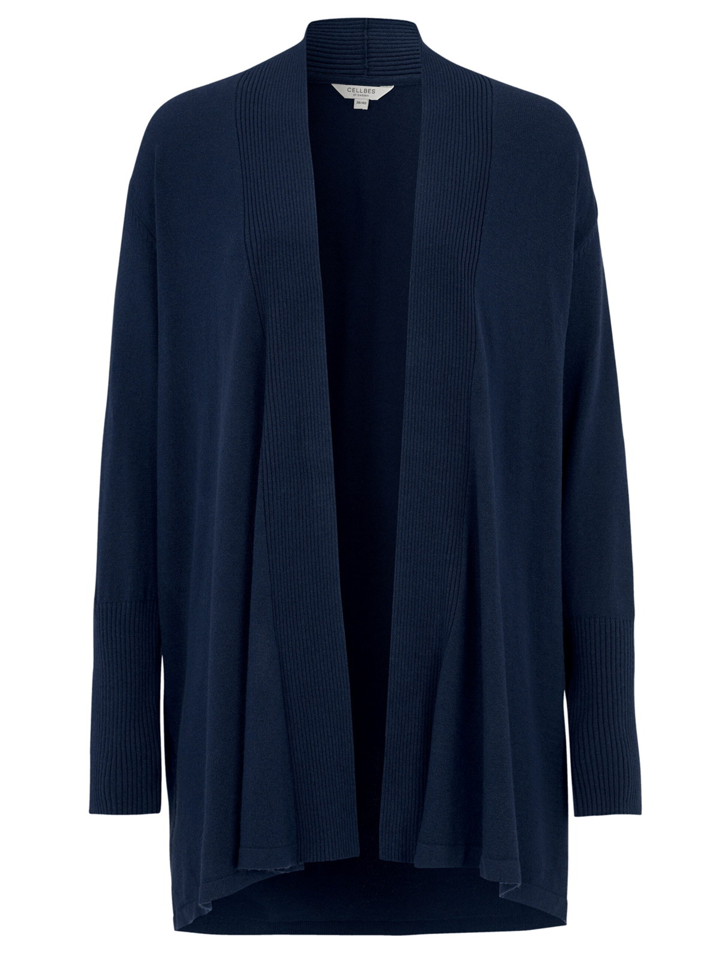 Cellbes of Sweden Strickjacke in Blau: Vorderseite
