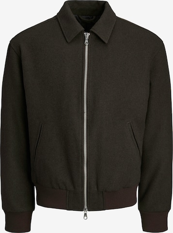 JACK & JONES Übergangsjacke in Schwarz: Vorderseite