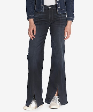 Le Temps Des Cerises Bootcut Jeans in Blau: predná strana