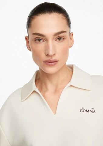 COMMA Sweatshirt in Beige