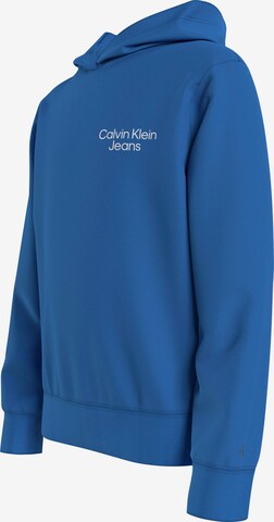 Calvin Klein Jeans Sweatshirt in Blauw