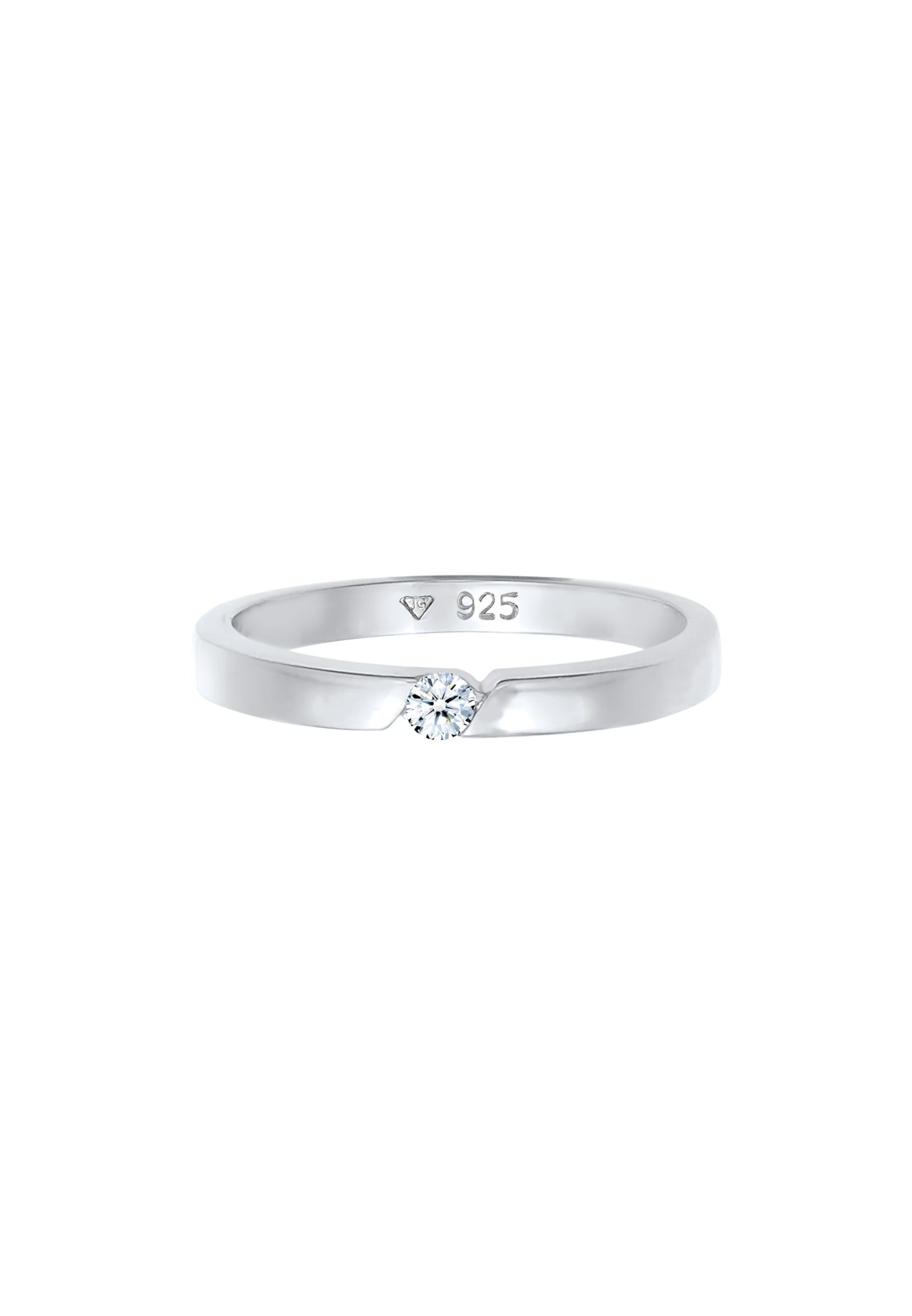 Elli DIAMONDS Ring Diamant in Silber