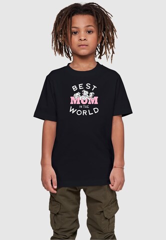 ABSOLUTE CULT Shirt 'Best Mum in the World' in Zwart: voorkant