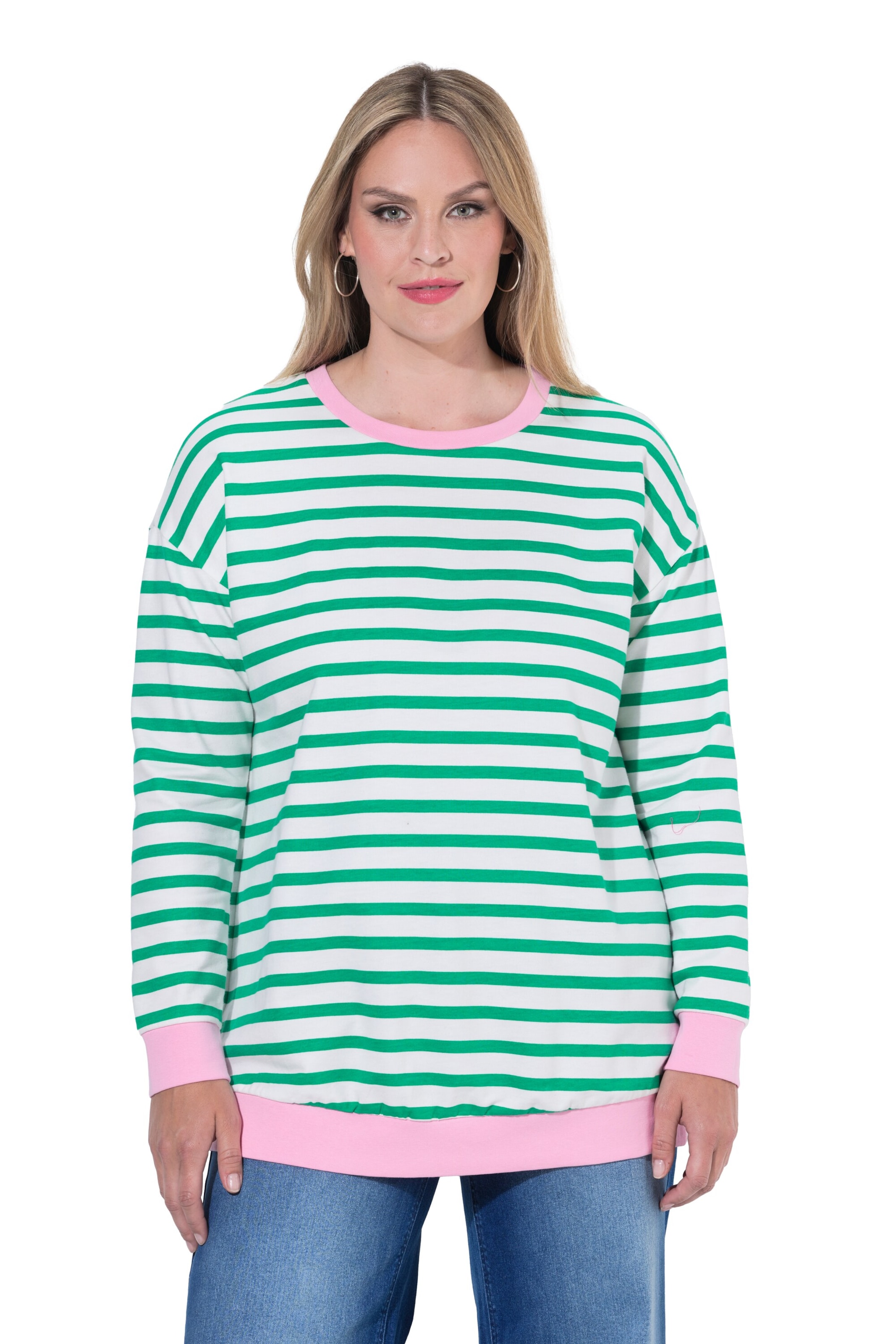MIAMODA Sweatshirt in Grün: Vorderseite