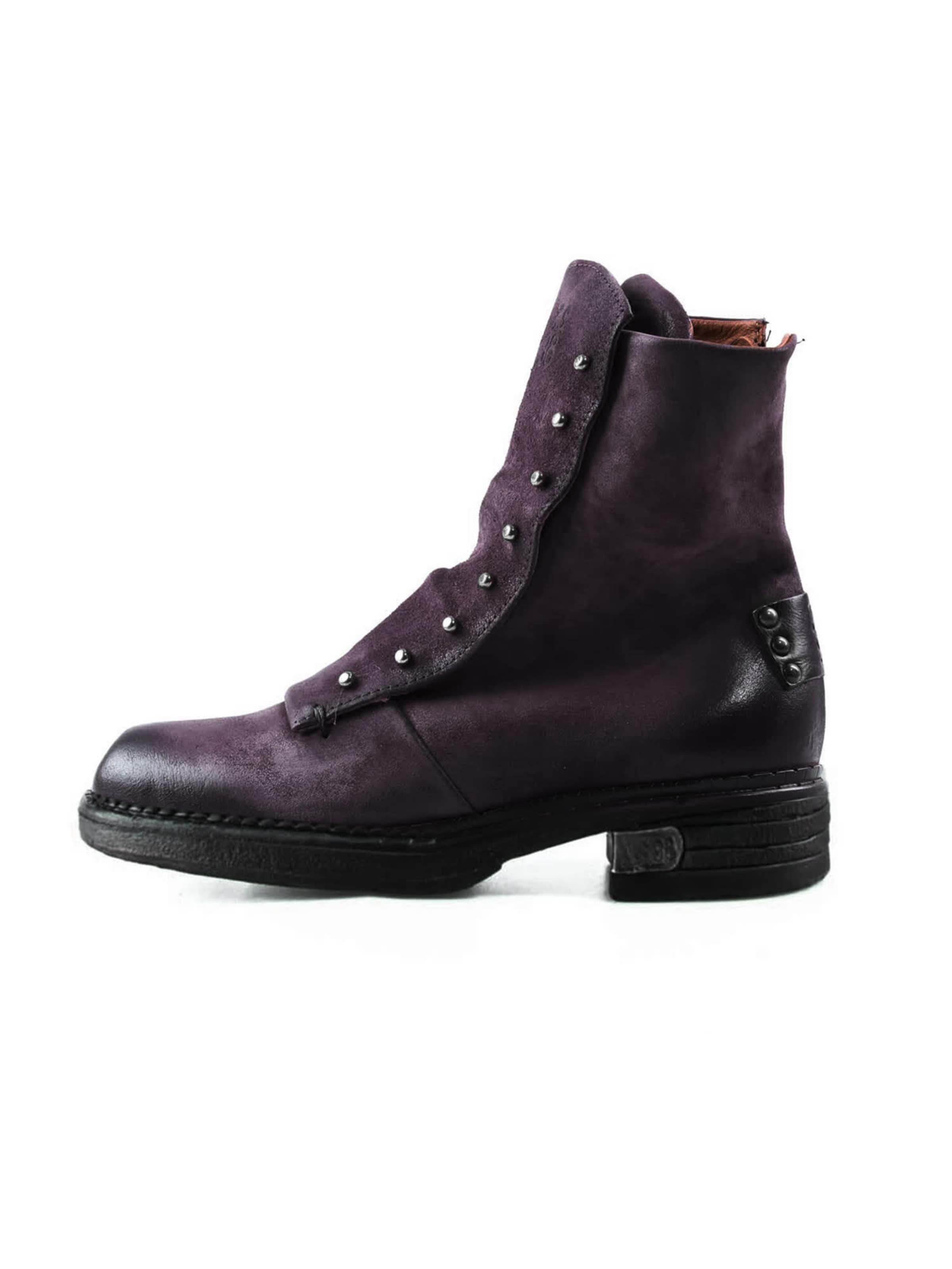 A.S.98 - Botim 'Poet' em roxo: frente