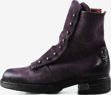 Bottines 'Poet' A.S.98 en violet : devant
