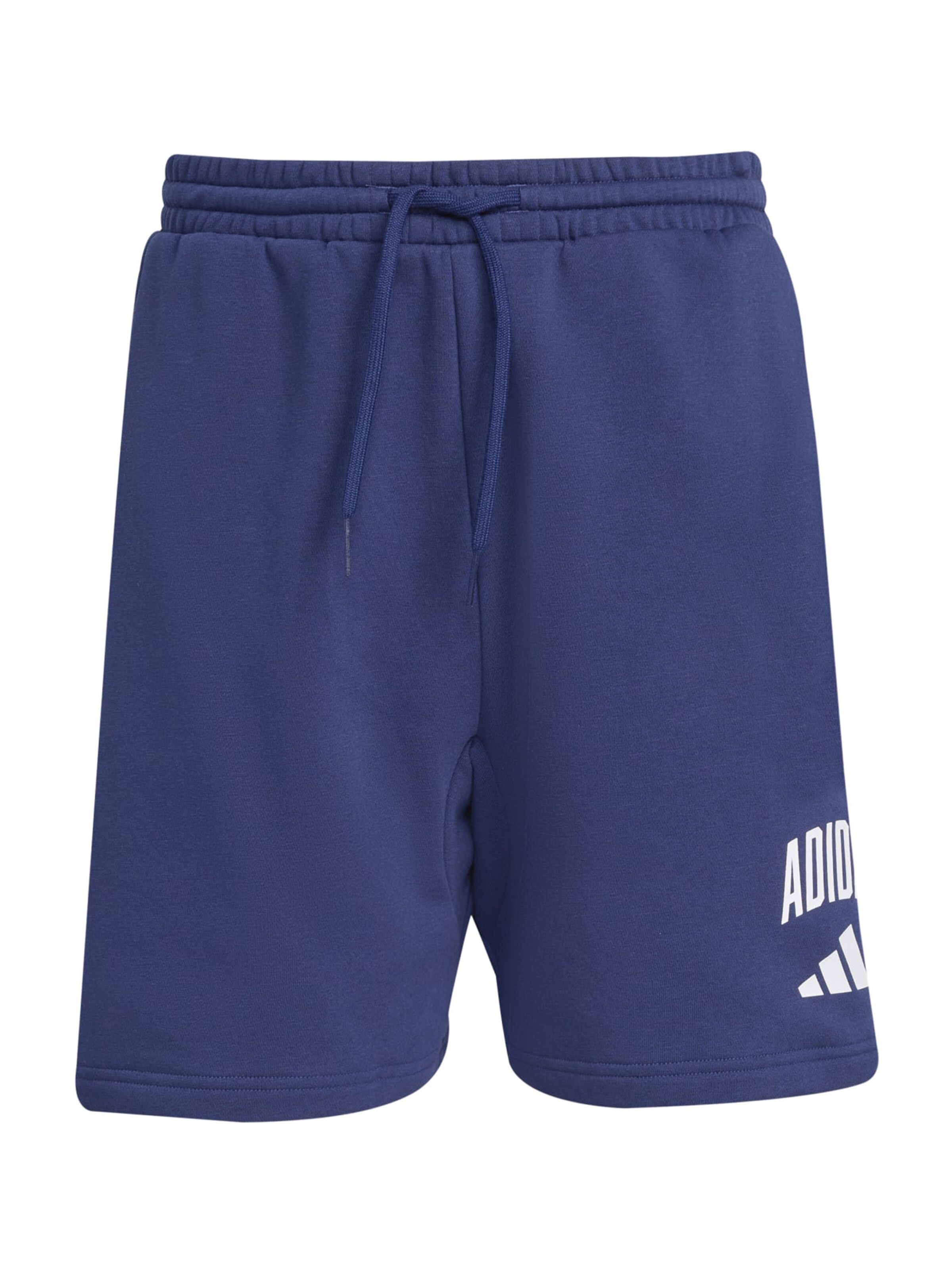 zils ADIDAS SPORTSWEAR Standarta Sporta bikses 'COLLEGIATE': no priekšpuses