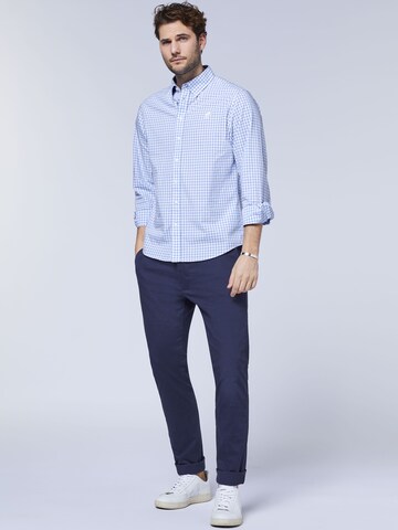 Polo Sylt Regular fit Button Up Shirt in Blue