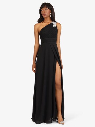Kraimod - Vestido de noche en negro: frente