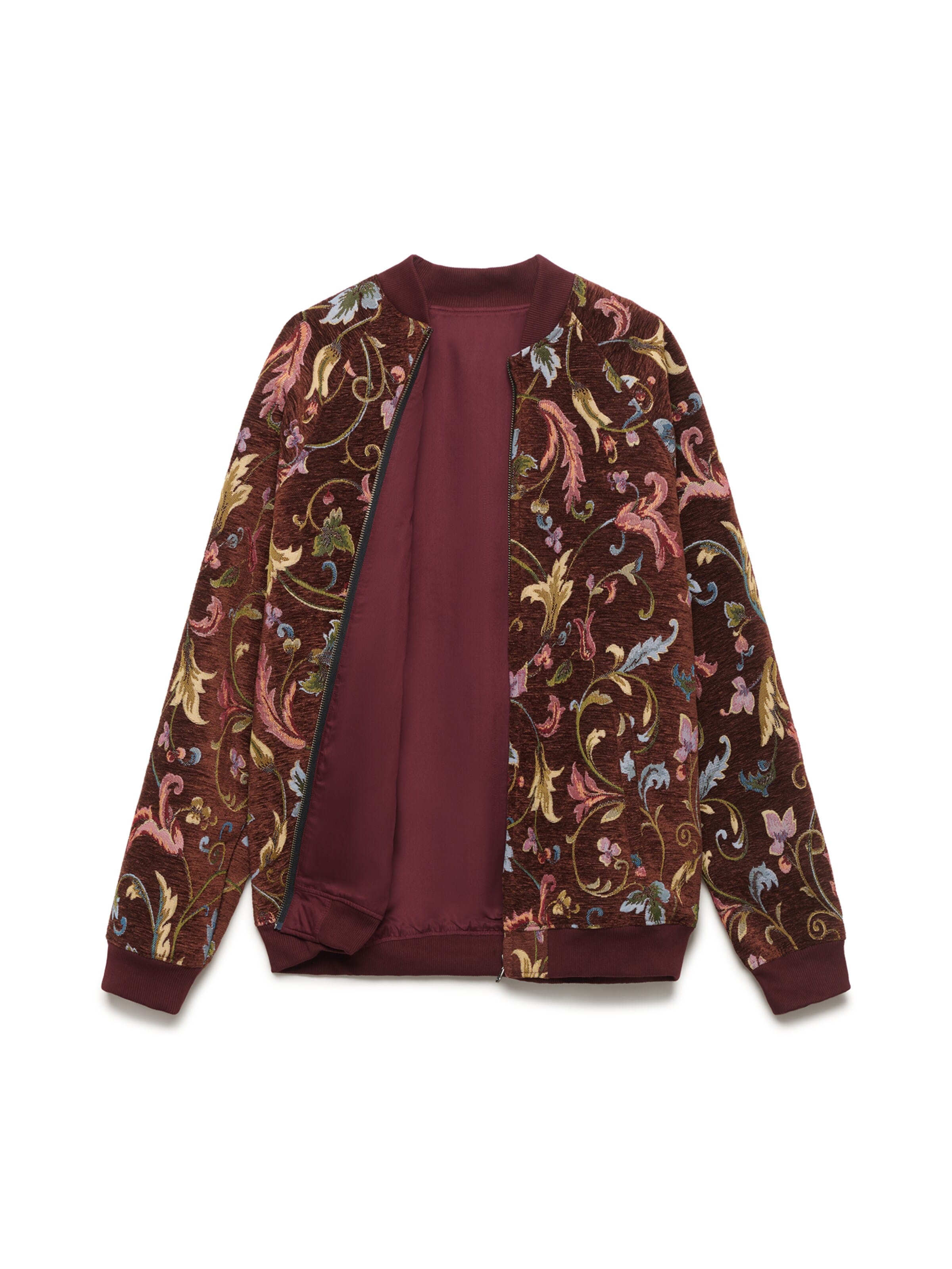 Veste mi-saison 'Bruno' Yahmo en rouge : devant