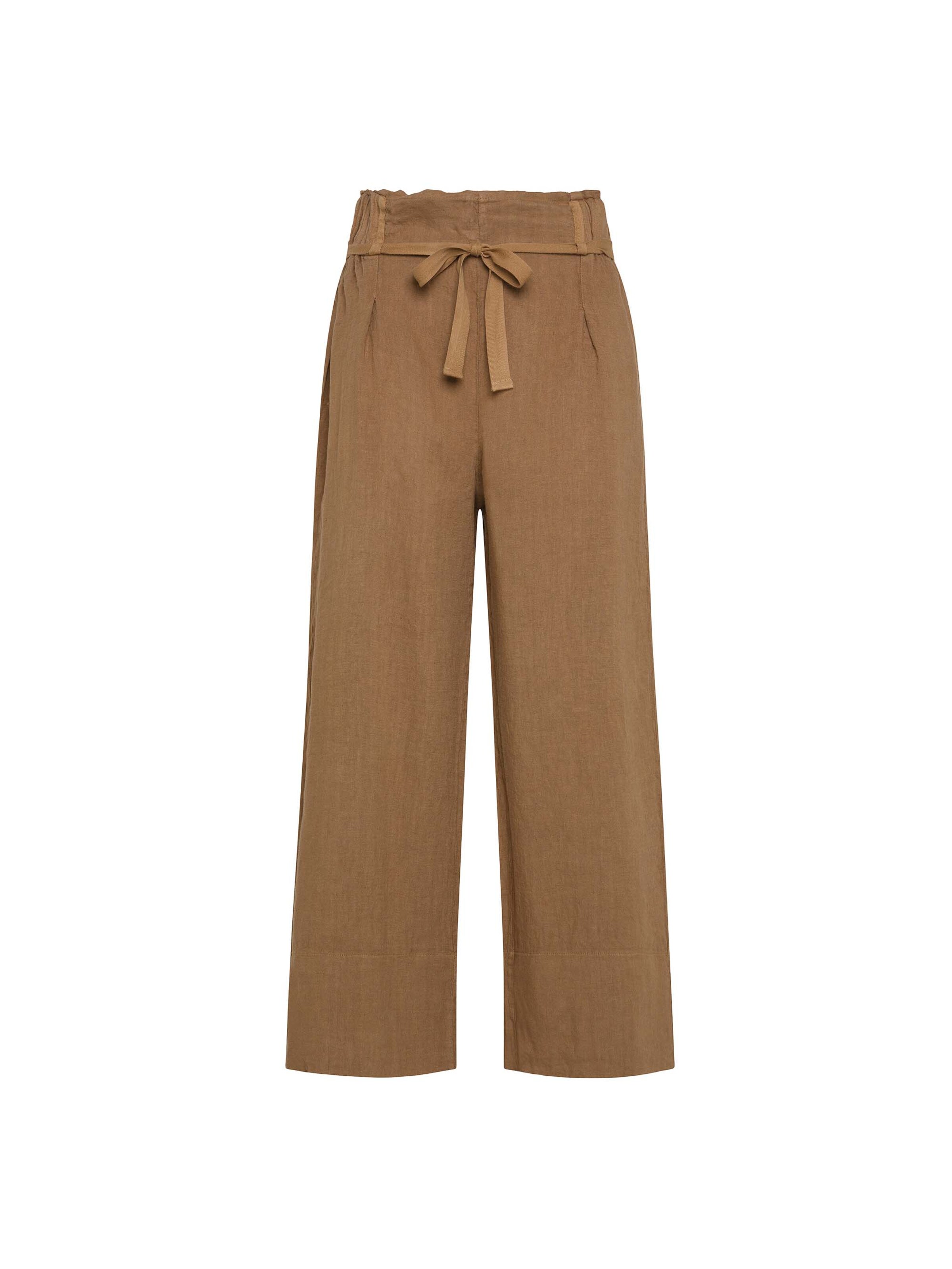 Wide Leg Pantalon DEHA en marron : devant