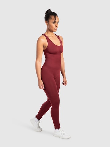 Smilodox Jumpsuit ' Seamless Elsie ' in Red