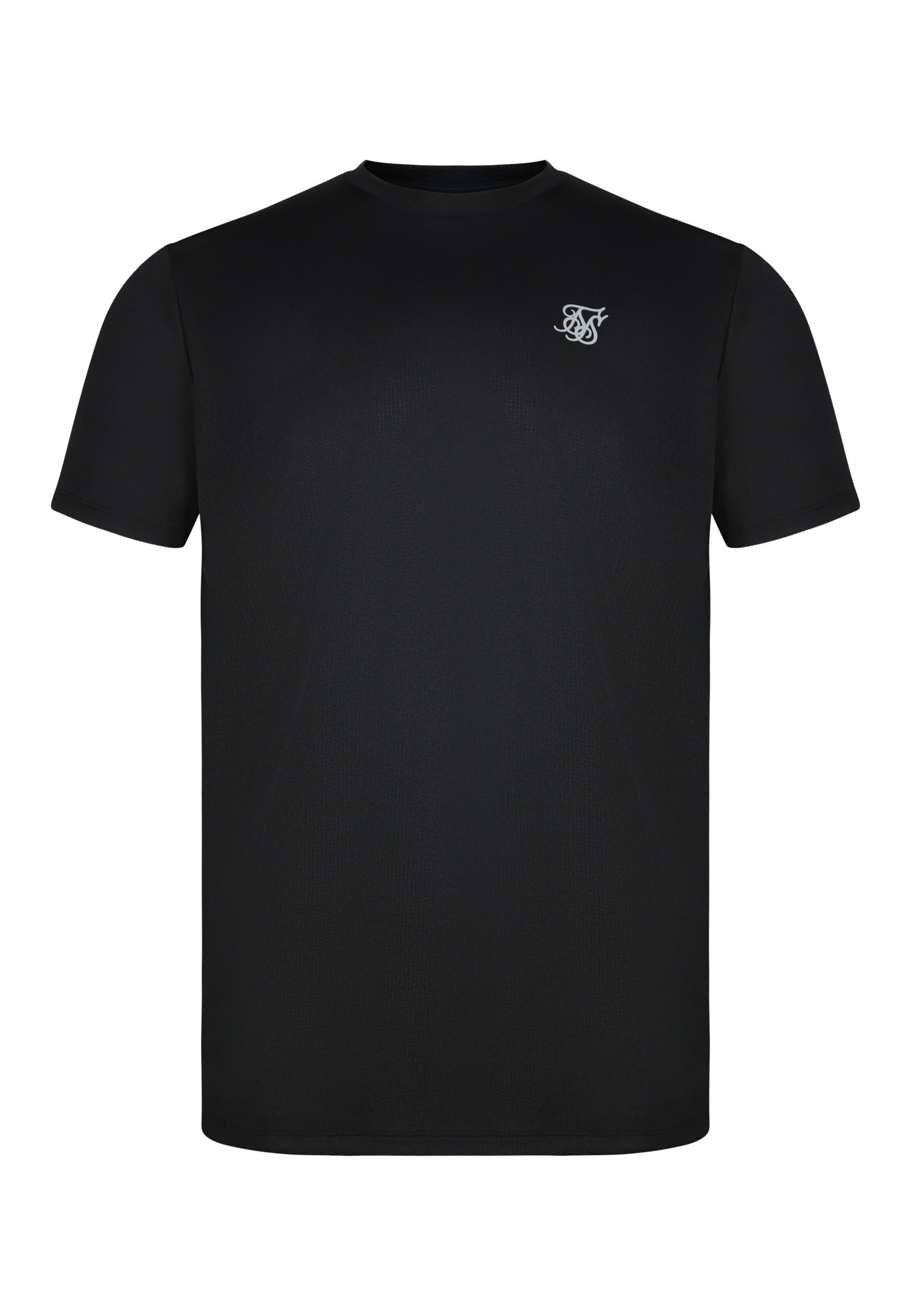 SikSilk T-Shirt in Schwarz