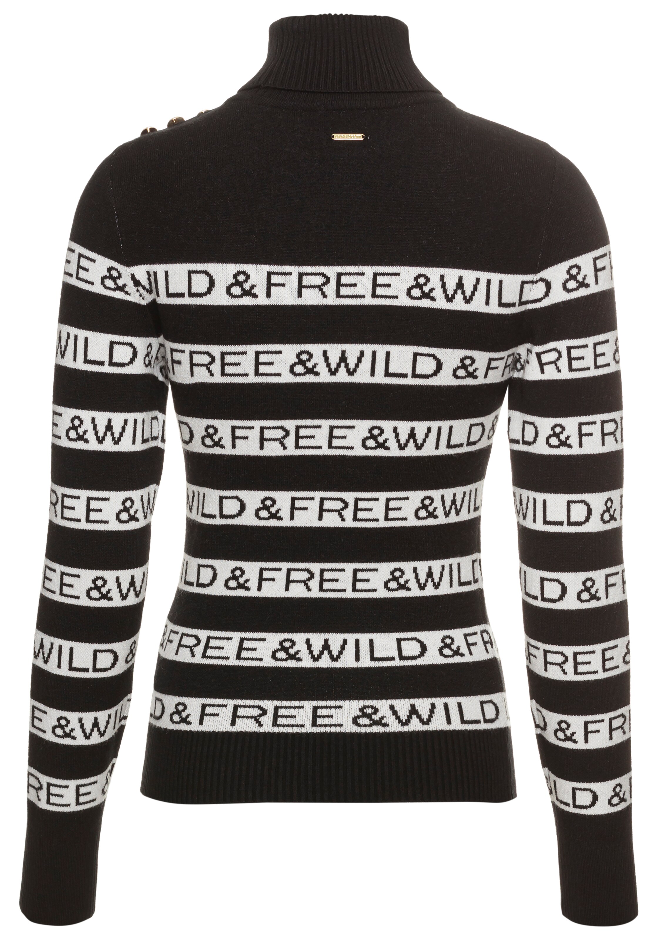 LAURA SCOTT Pullover in Schwarz: Vorderseite