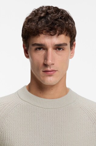BOSS Pullover 'Kepler' in Beige