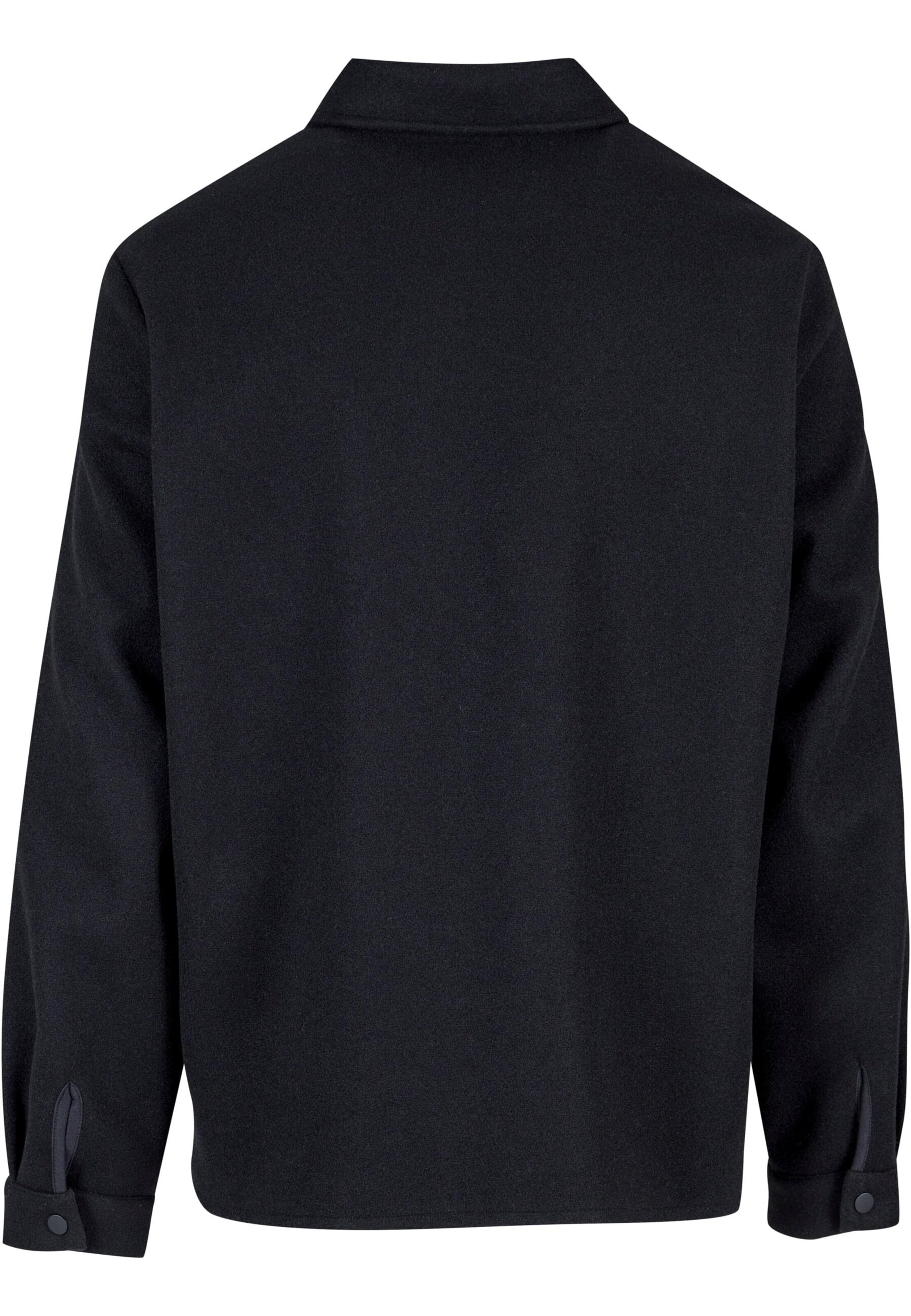 Urban Classics Mugav suurus Kevad-sügisjope, värv must