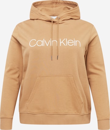 Calvin Klein Curve Sweatshirt in Braun: predná strana