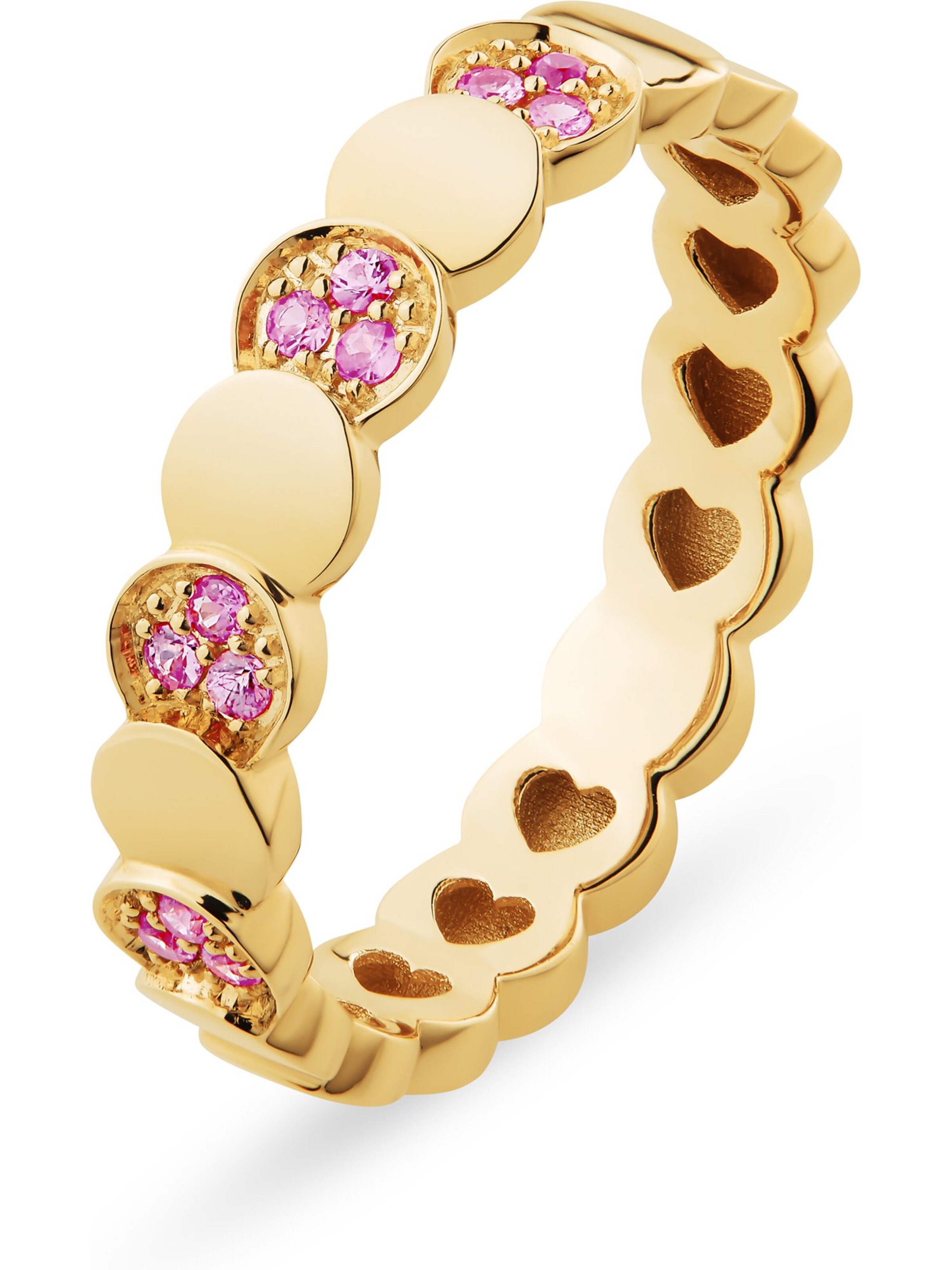 CHRIST Ring in Gold: Vorderseite