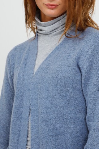 b.young Knit Cardigan in Blue