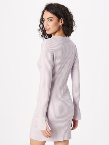 NLY by Nelly Knitted dress in Purple