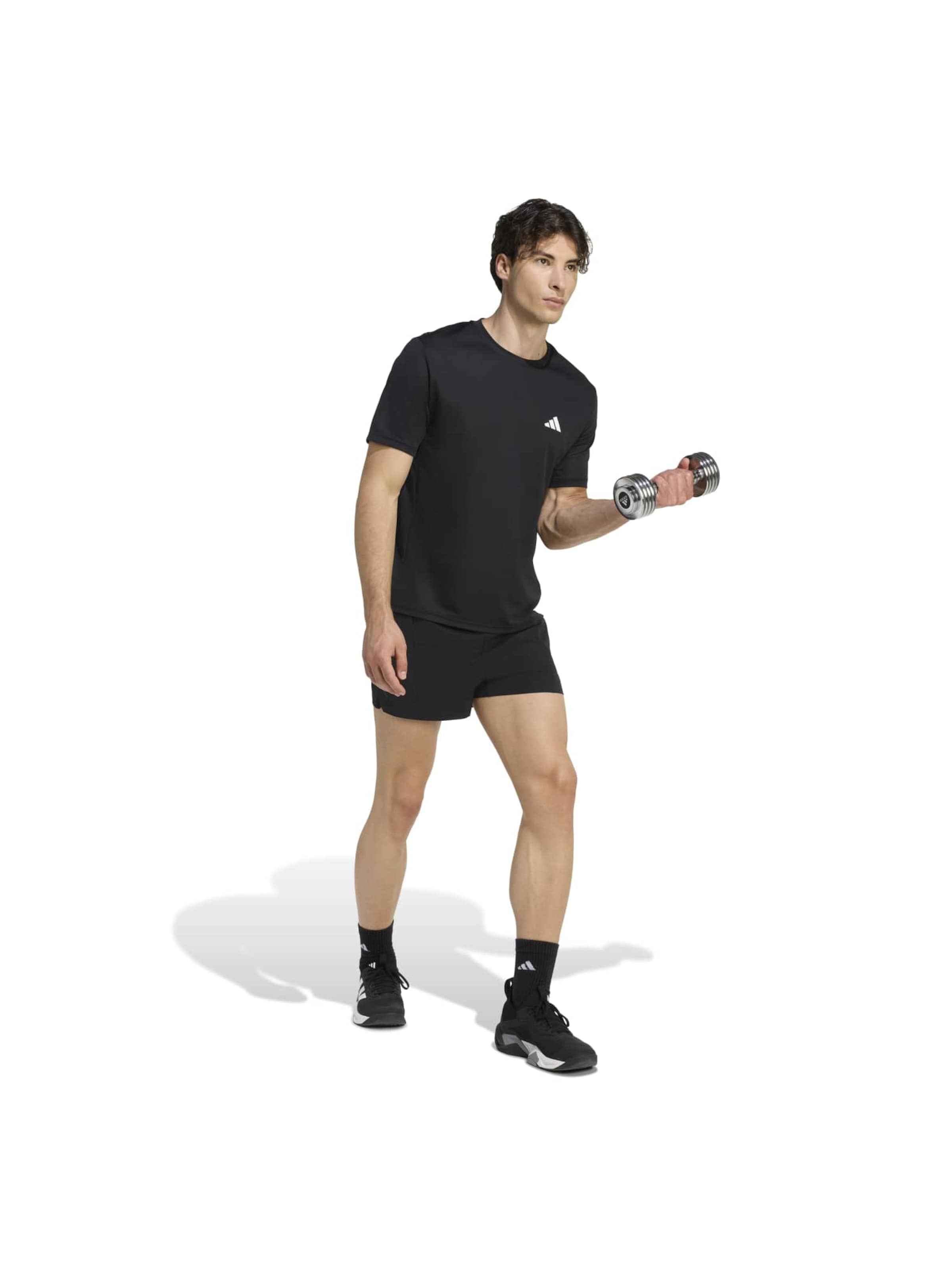 ADIDAS PERFORMANCE Performance shirt 'WE' in Black