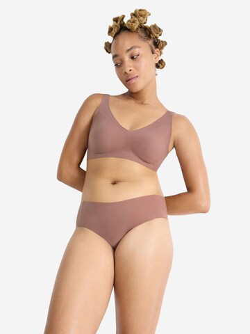 SLOGGI Panty 'Zero Feel 2.0' in Braun