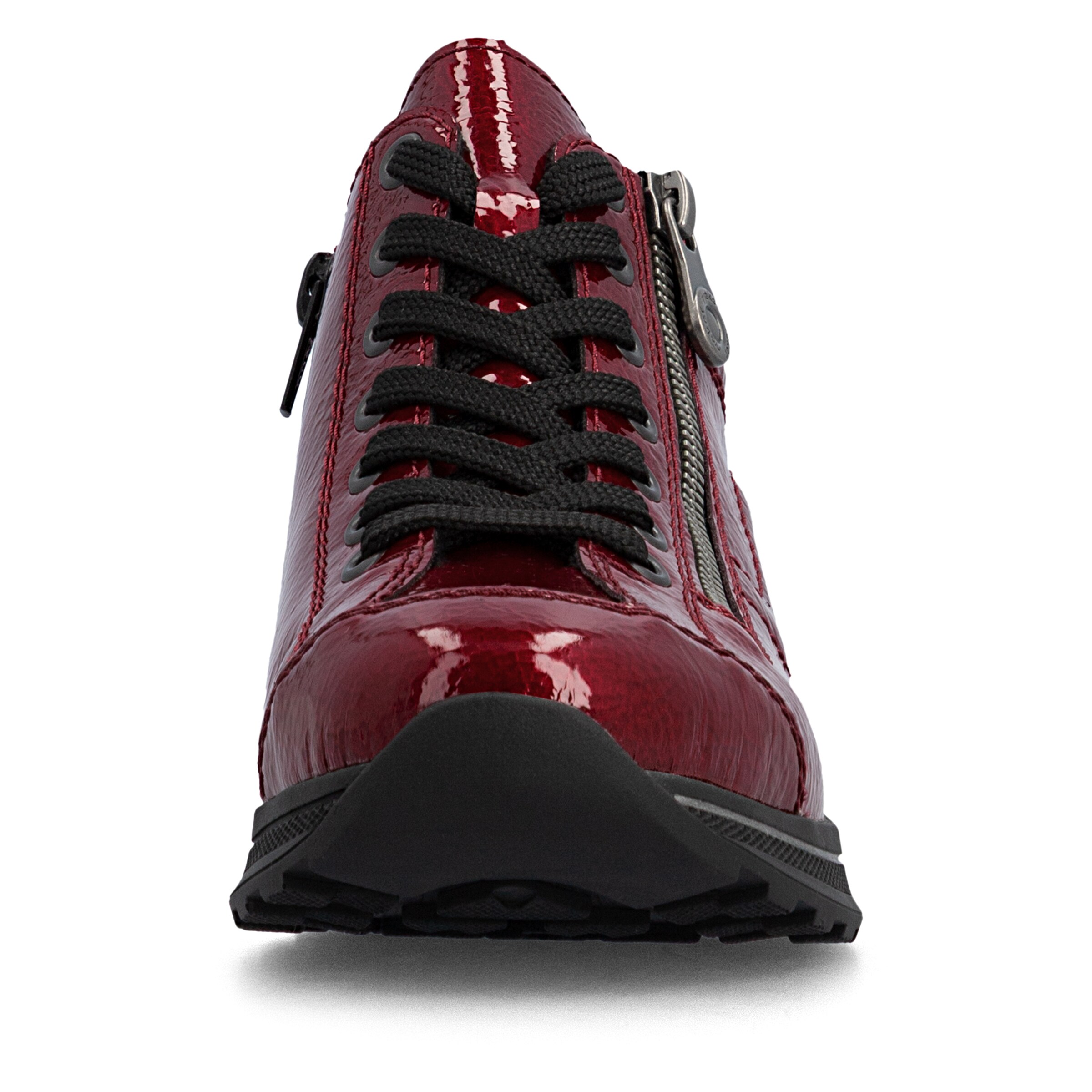 Chaussure de sport à lacets Rieker en rouge