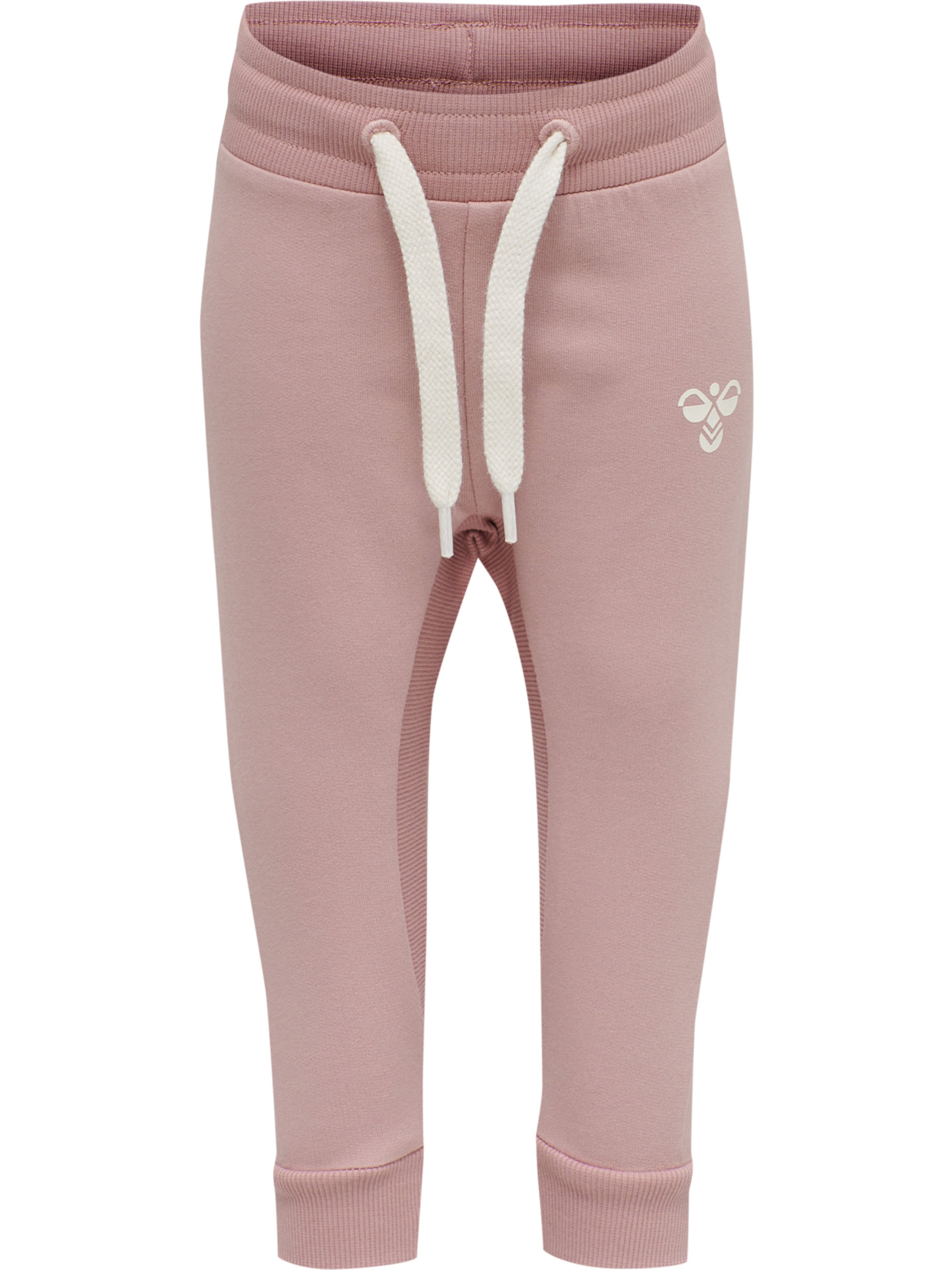 Hummel Tapered Bukser 'Apple' i pink: forside
