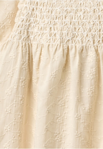 Robe 'Elva' WHEAT en blanc