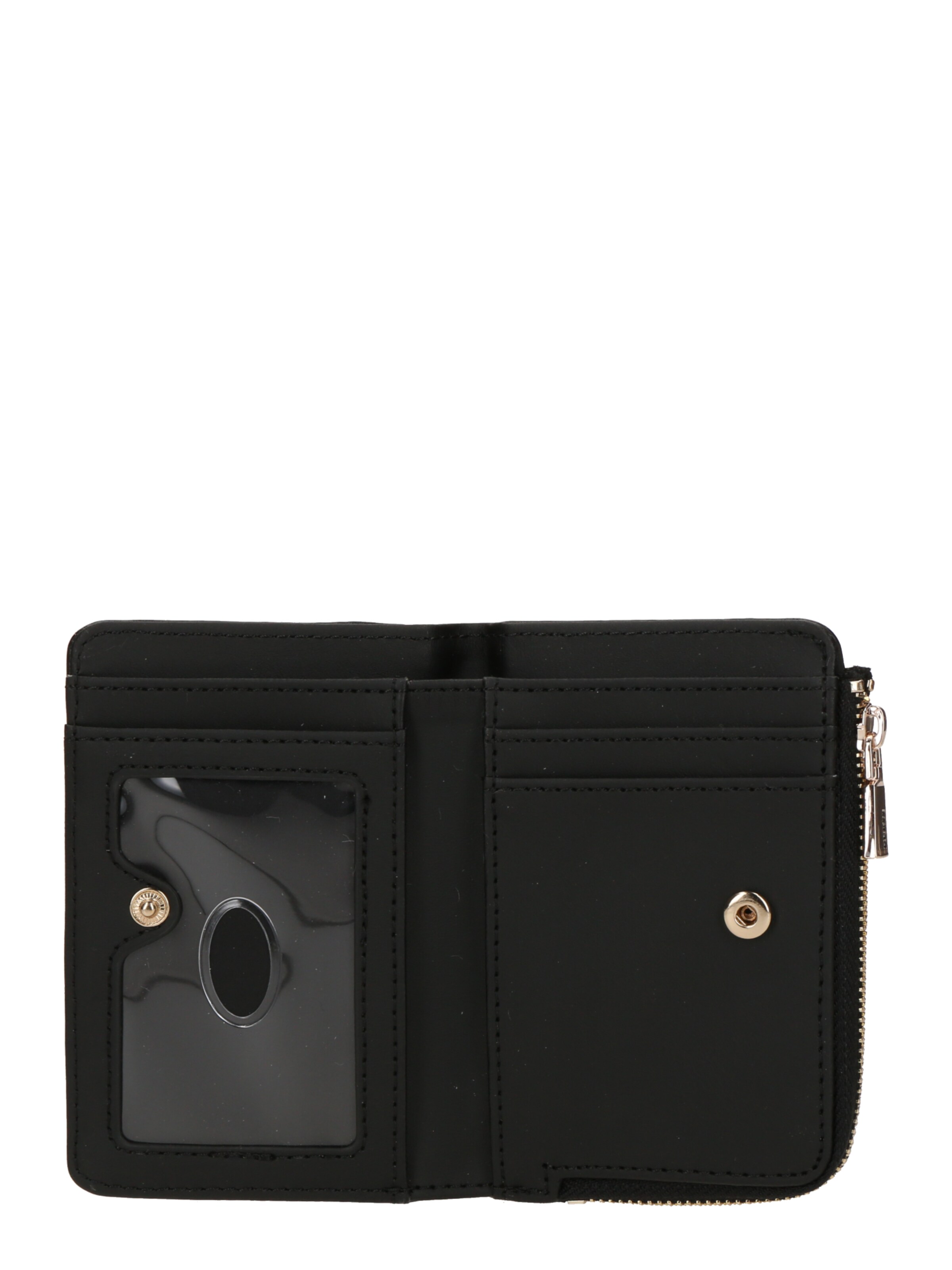 GUESS Wallet 'TALENT SLG ZIP ARND CARD CASE' in Black